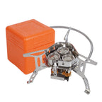 Folding Gas Camping Stove – 5800W Portable Burner for Outdoor Hiking BBQ