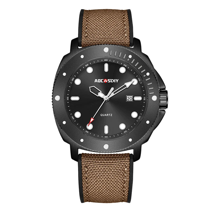 Luxury Chronograph Wristwatch – Waterproof Luminous Calendar for Men