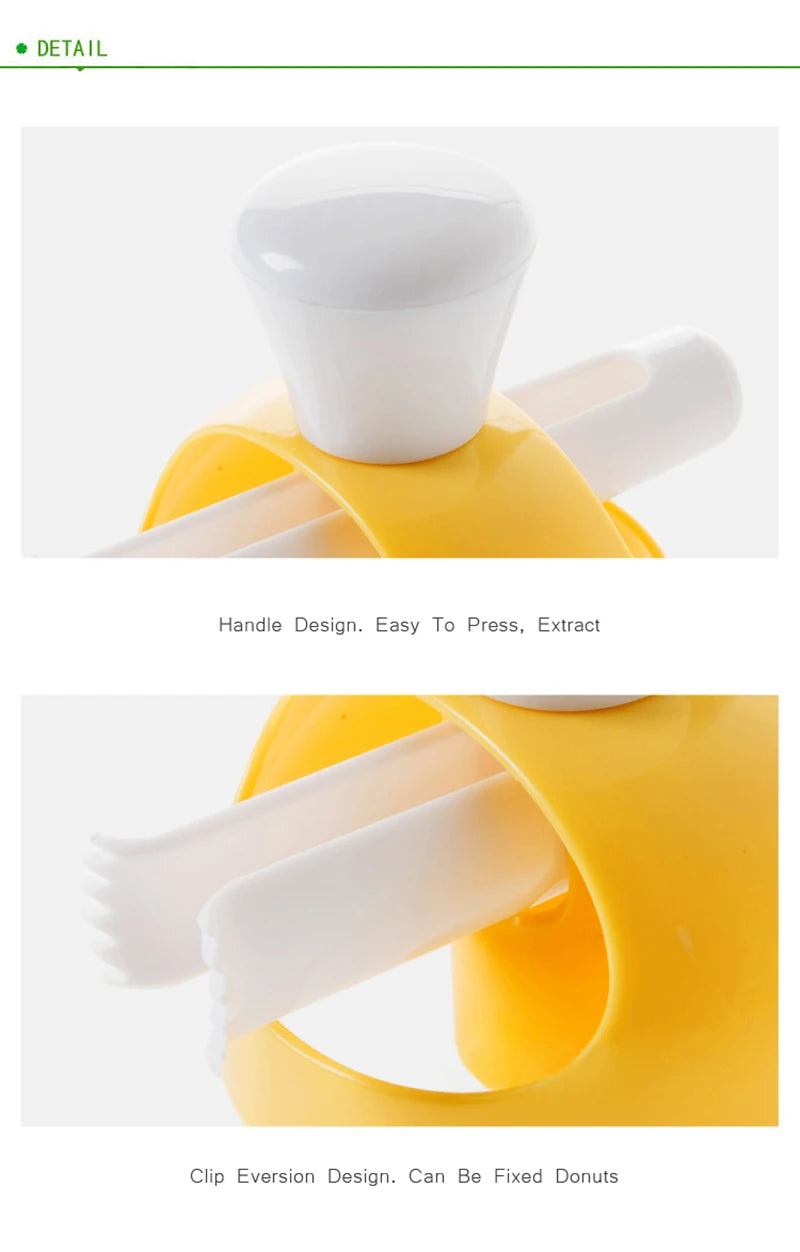 Donut Mold Cutter – Kitchen Baking Tool for Homemade Dessert Making