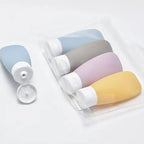Refillable Travel Bottle Set – 60ml Squeeze Tubes for Cosmetic Toiletries