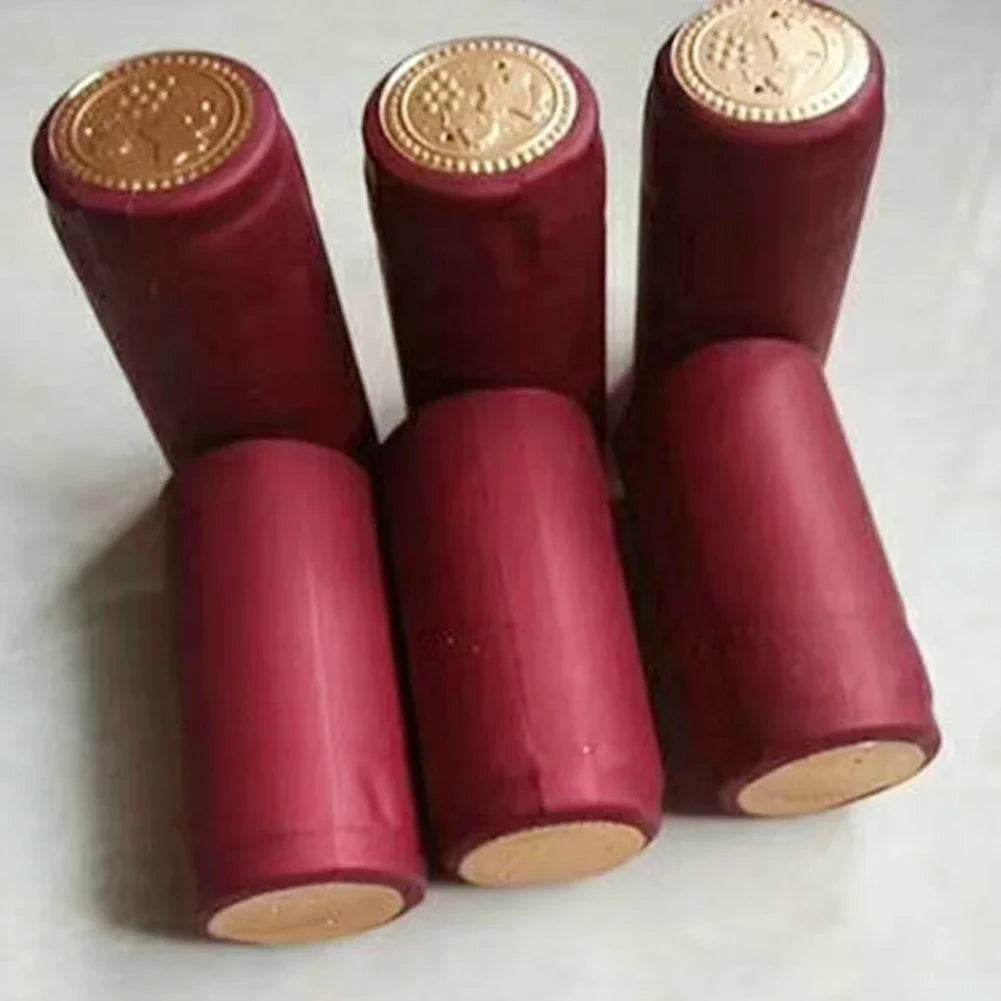 PVC Heat Shrink Capsules – Wine Bottle Sealing Covers for Household Kitchen