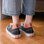 Embroidered Expression Ankle Socks – Kawaii Cotton Fashion for Casual Wear