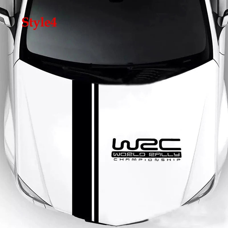 Vinyl Car Hood Stripe Decals – Personalized Auto Body Graphics for Decoration