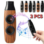 Double Hole Metal Kazoo – Adjustable Membrane Instrument for Kids Music