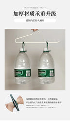Non-Slip Metal Trouser Hangers – Open Ended Space Saving Rack for Wardrobe