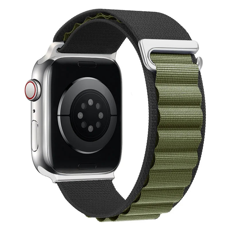 Alpine Loop Nylon Band – Rugged Sport Strap for Apple Watch Ultra and Series