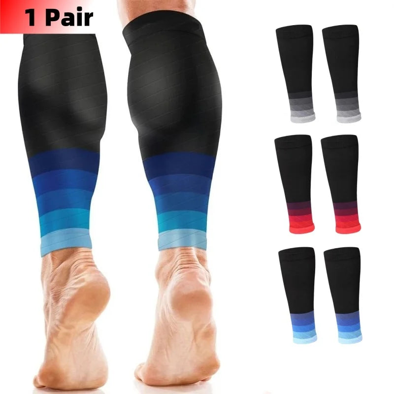 Compression Calf Sleeves – 20-30mmHg Shin Support for Running and Athletics