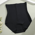Seamless High Waist Shapewear – Ice Silk Tummy Control Panties for Women