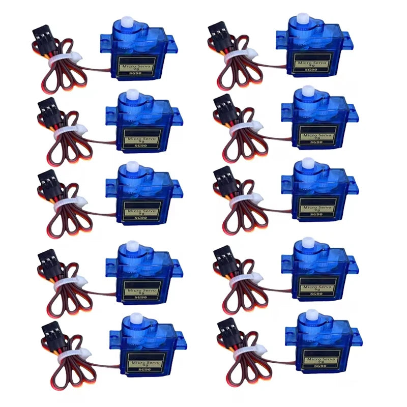 SG90 Micro Servo Motor – 9G RC Component for Airplane and Helicopter Models