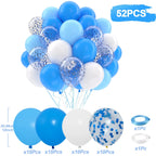 Metallic Pearl and Confetti Balloons – Decorative Latex Set for Party Events