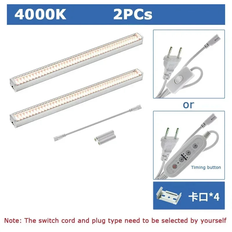 Full Spectrum LED Grow Lights – Greenhouse Lighting for Indoor Plant Growth