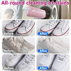 Mesh Shoe Laundry Bag – Built-in 360 Degree Soft Brush for Machine Washing