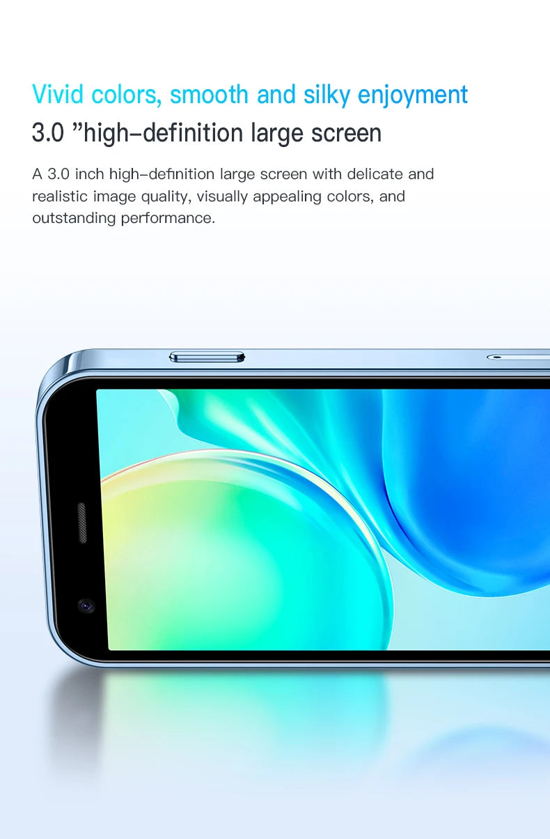 Mini Smartphone – 3.0 Inch Display with Facial Recognition for Android