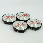 60mm OZ Racing Wheel Center Caps – Adhesive Emblem Badges for Car Styling