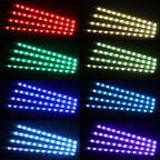 RGB LED Car Interior Light – Wireless Music Control for Auto Atmosphere