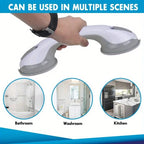 Suction Cup Grab Bar – Heavy Duty Safety Handle for Bathroom Shower Support