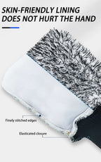 Car Wash Brush – Plush Non-Slip Tool for Wheels and Rims Cleaning