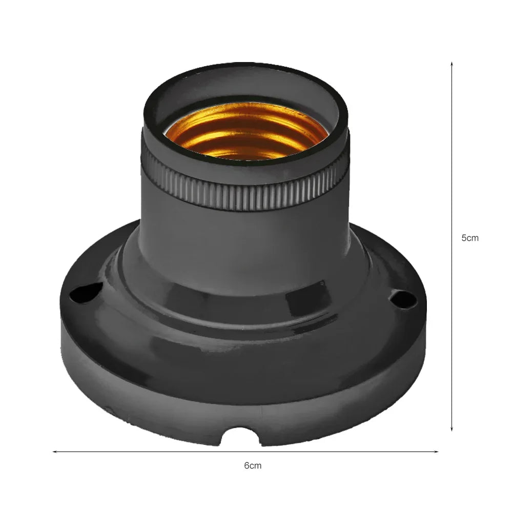Vintage Edison Lamp Socket – E26 E27 Screw Base Adapter for Lighting Fixtures