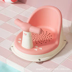 Portable Baby Shower Seat – Non-Slip Support Stand for Newborn Bathing