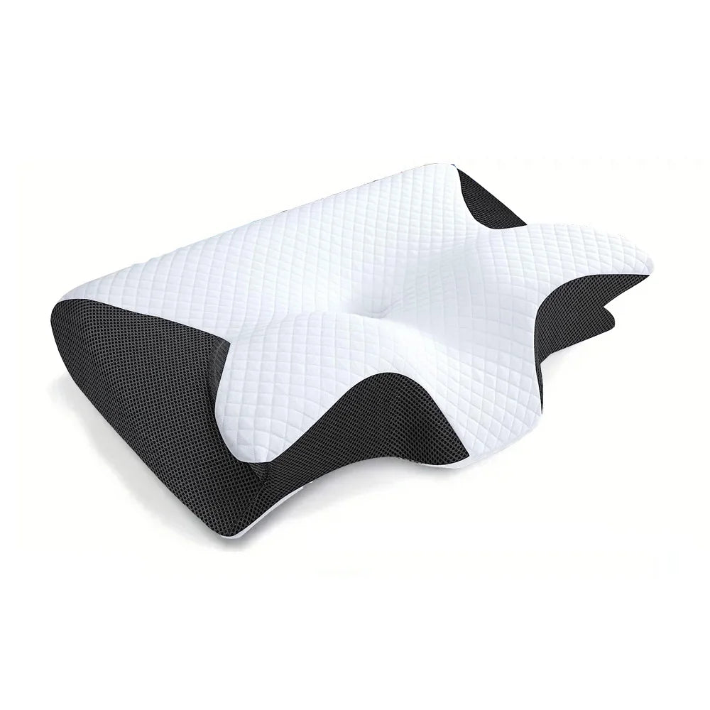 Memory Foam Cervical Pillow – Ergonomic Contour Support for Neck Pain Relief