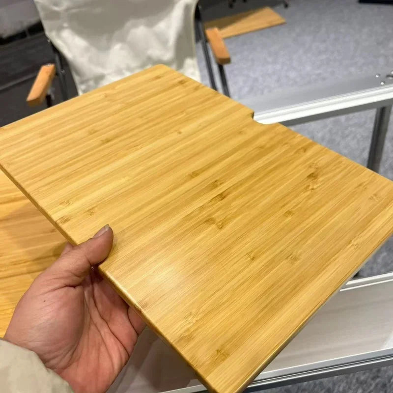 Bamboo Table Board – Modular Insert for Camping and Outdoor Picnic