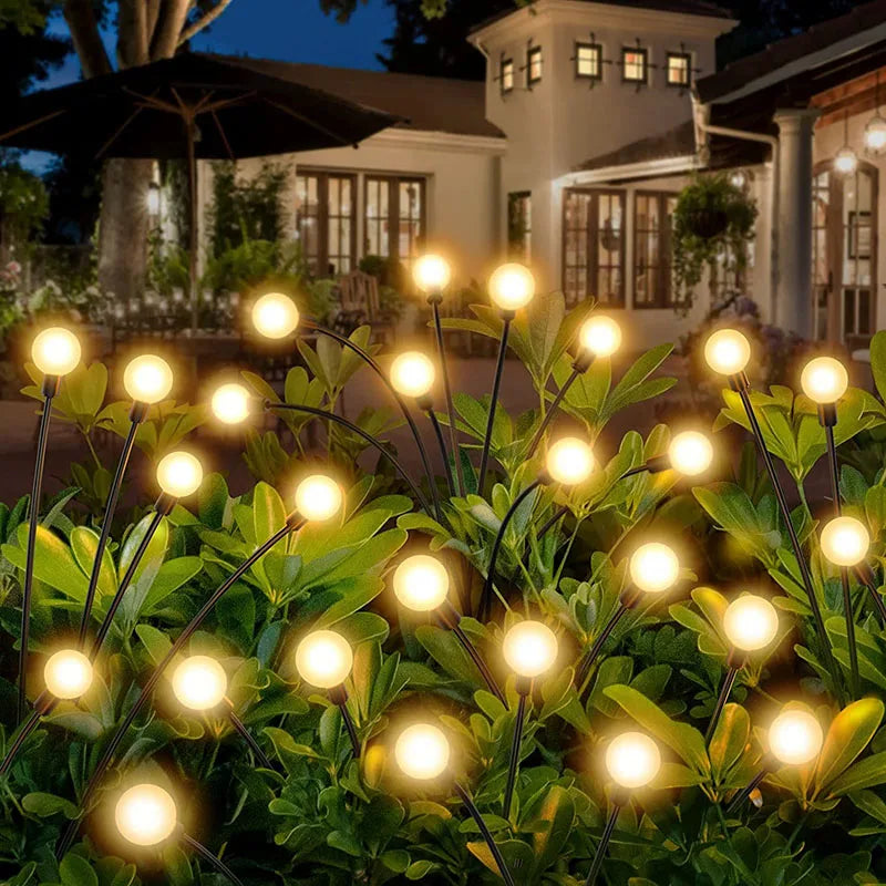 Starburst Solar Firefly Lights – Waterproof LED Lamps for Garden Path Decor