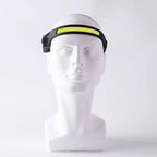 Rechargeable LED Sensor Headlamp – Motion Activated Light for Camping