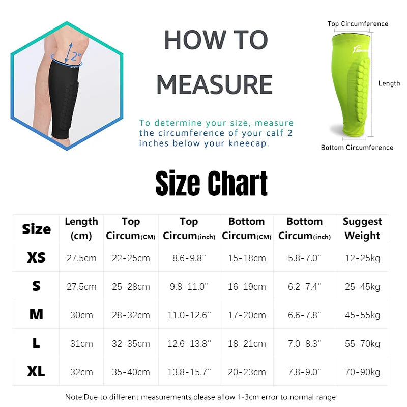 Soccer Shin Guards – Crashproof Leg Protection for Kids and Adults