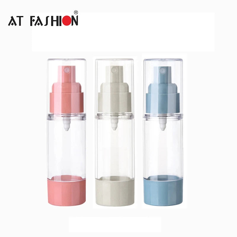 Portable Vacuum Pump Bottle – Refillable Nordic Lotion Dispenser for Travel