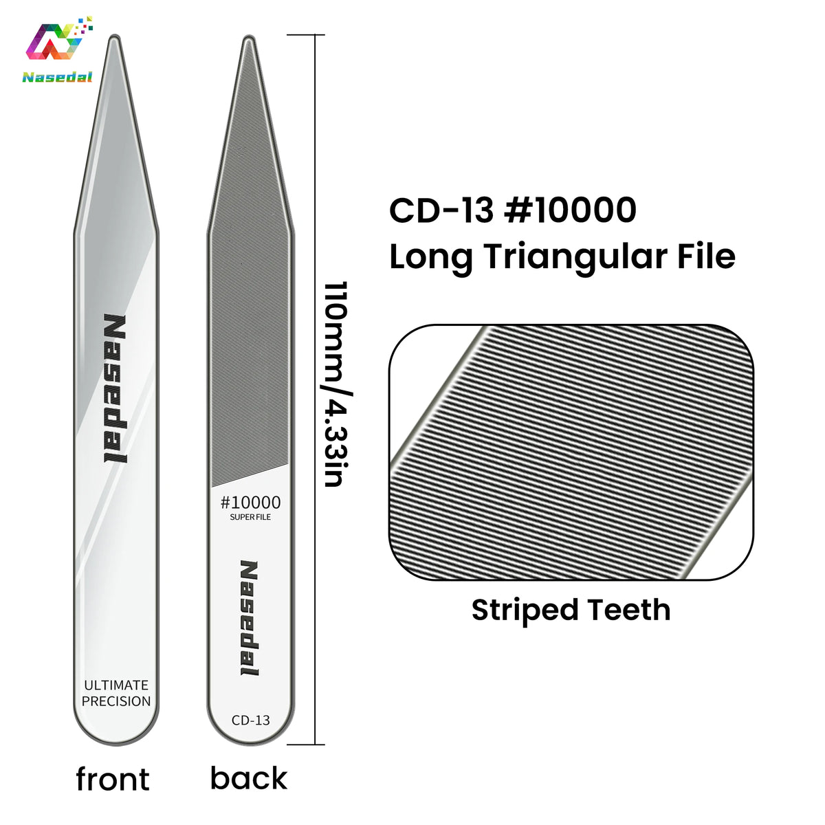 Glass Polishing File – Ultra Fine Mirror Finish for DIY Plastic Models