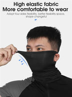 Ice Silk Cycling Headwear – Breathable UV Face Mask for Outdoor Sports