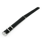 Woven Nylon Watch Strap – 18mm-22mm Canvas Wristband for Men and Women