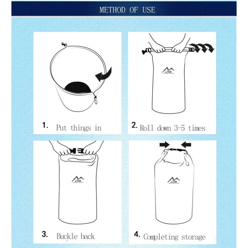 Waterproof Dry Bag – Floating Sack for Kayaking Camping and Fishing