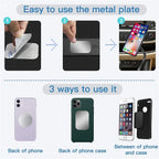Thin Metal Adhesive Plate – Magnetic Disk for Car Phone and Tablet Mounts