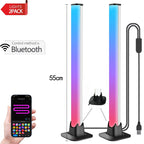 RGB LED Light Bar – Music Rhythm Sensing Desktop Lamp for Gaming Decor