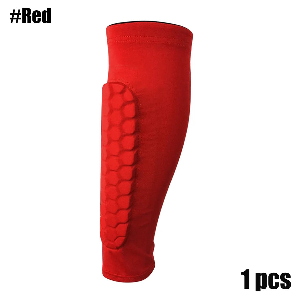 Honeycomb Soccer Shin Guards – Compression Calf Sleeves for Kids and Adults