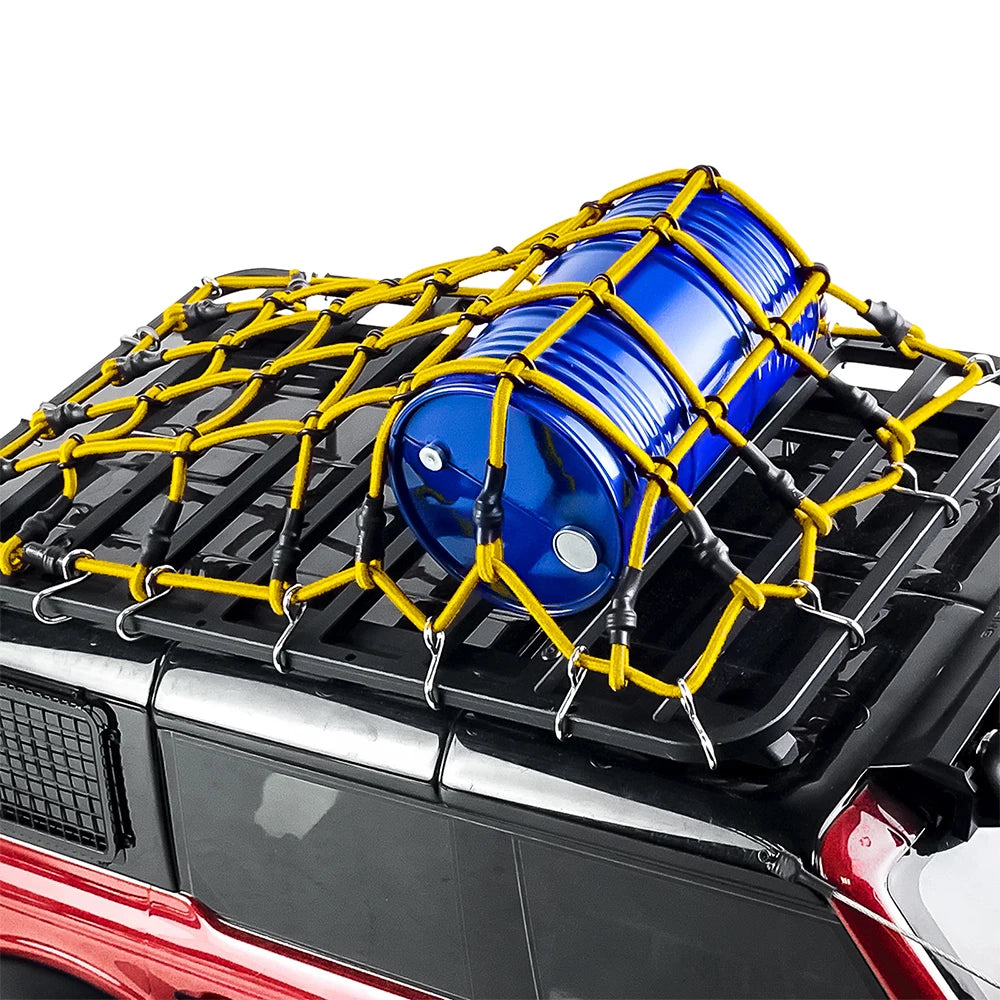 Elastic Luggage Net – Roof Rack Storage for 1/10 to 1/24 RC Crawler Cars