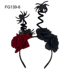 Mexican Rose Flower Crown – Boho Floral Headpiece for Halloween Party Wedding