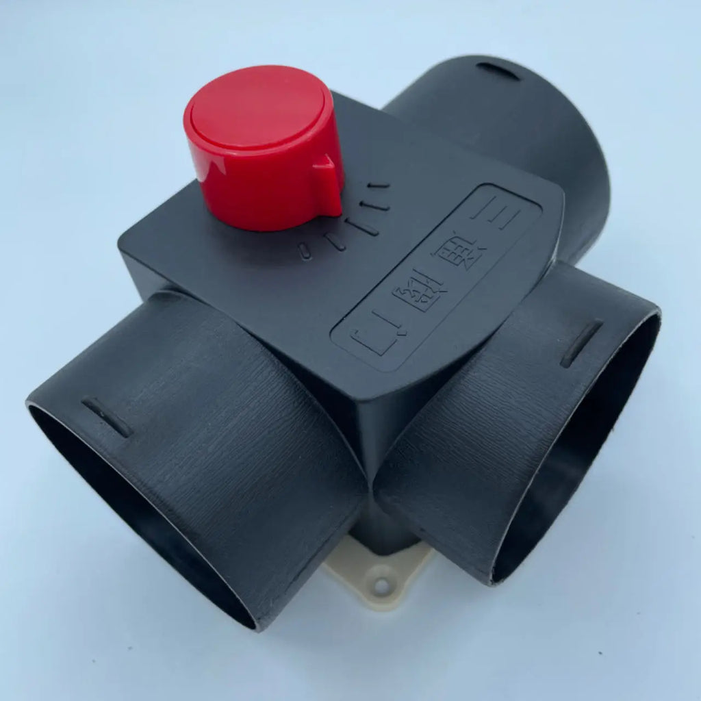 75mm T-Branch Duct Connector – Adjustable Air Vent for Diesel Heaters