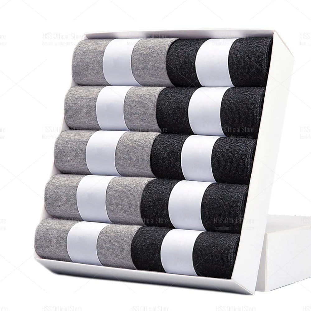 Cotton Blend Business Socks – Soft Breathable Footwear for Men Size 6.5-14