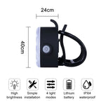Rechargeable Bike Light Set – Waterproof LED Headlight for MTB Cycling