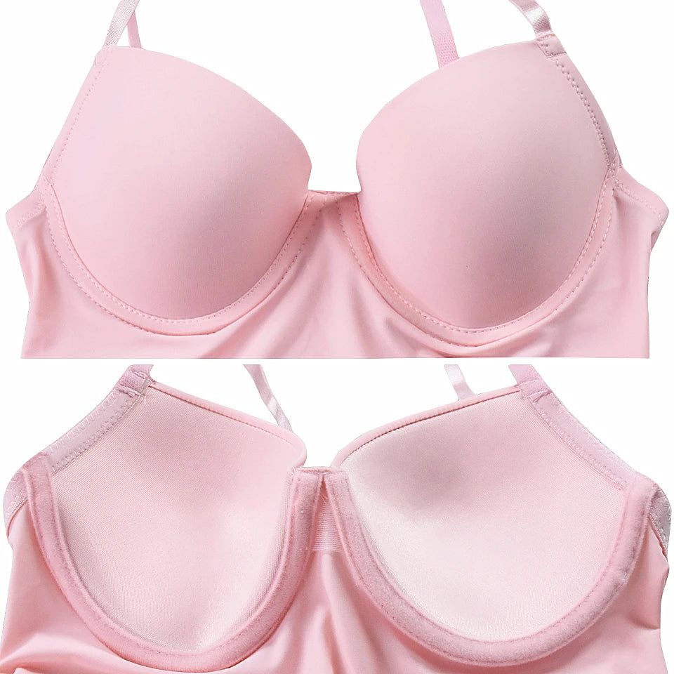 Underwire Control Slip – Full Length Shapewear for Women Under Dresses
