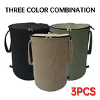 Foldable Outdoor Trash Can – Large Capacity Storage Bin for Camping and Laundry