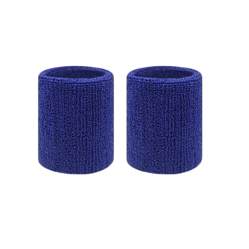 Sports Wristbands – Sweat Absorbing Cotton Wrist Guards for Basketball