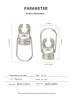 Gas Cylinder Puncher – Portable Safety Tool for Outdoor Camping