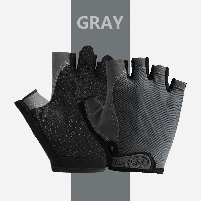 Half Finger Sport Gloves – Breathable Anti-Slip for Cycling and Gym