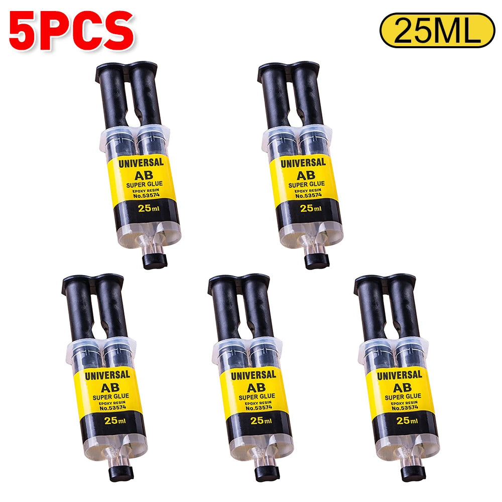 Epoxy Resin AB Glue – Waterproof Fast Setting Adhesive for Wood Metal Repair