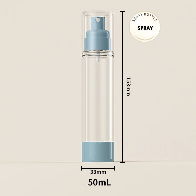 Portable Vacuum Pump Bottle – Refillable Nordic Lotion Dispenser for Travel