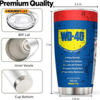 Stainless Steel Vacuum Tumbler – 20oz Double Wall Insulated Cup for Travel