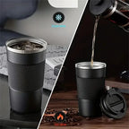 Stainless Steel Vacuum Insulated Mug – Leak-Proof Travel Cup for Outdoor Sports